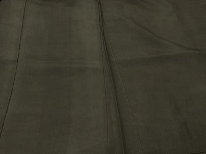 平和屋着物＃男性 長羽織 黒紋付き 正絹 逸品 CABK3397in