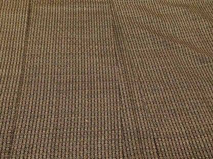 平和屋着物＃男性　本場大島紬　袖なし長羽織　幾何学文様　正絹　逸品　CABK3413in