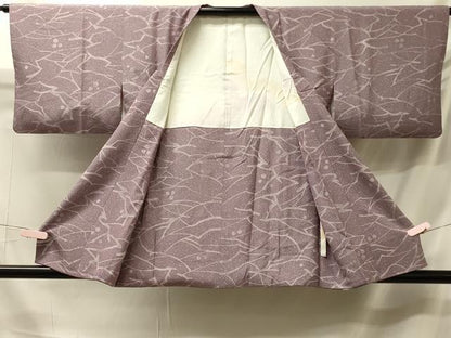 平和屋着物＃道行コート　ろうけつ染め　枝花文　正絹　逸品　CABK3429in