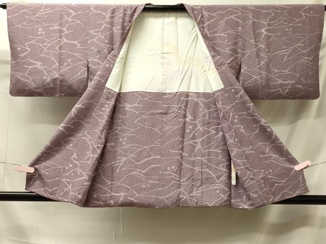 平和屋着物＃道行コート　ろうけつ染め　枝花文　正絹　逸品　CABK3429in