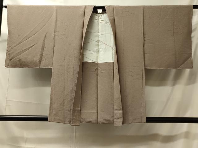 平和屋着物＃羽織 芝文 正絹 逸品 未使用 CABK3436in