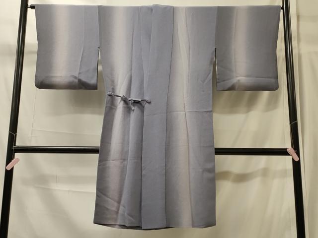 平和屋着物＃道中着　間道　暈し染め　鬼しぼ縮緬　ロング丈　正絹　逸品　CABK3444in
