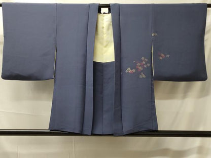 平和屋着物＃羽織 寿光織 枝楓文 金糸 正絹 逸品 CABK3450in