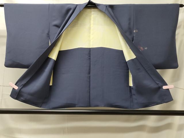 平和屋着物＃羽織 寿光織 枝楓文 金糸 正絹 逸品 CABK3450in