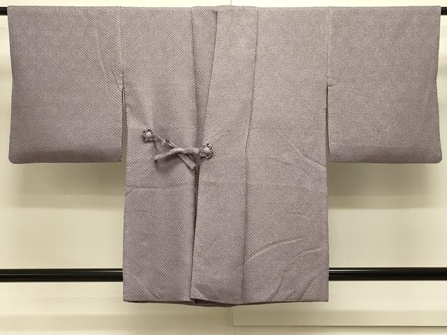 平和屋着物＃道中着　総絞り　草花地紋　正絹　逸品　CABK3451in