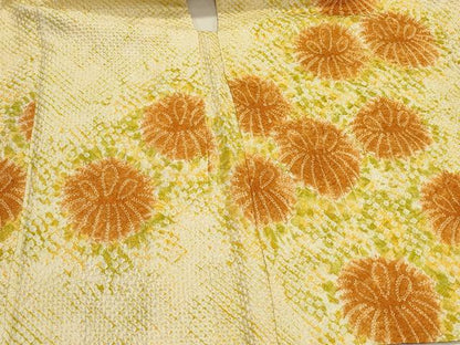 平和屋着物＃羽織 総絞り 舞花文 暈し染め 正絹 逸品 CABK3452in