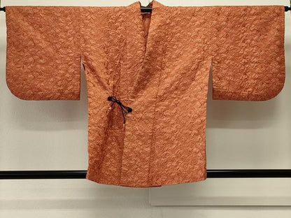 平和屋着物＃道中着　刺繍　単衣　草花文　洗える着物　CABK3461in