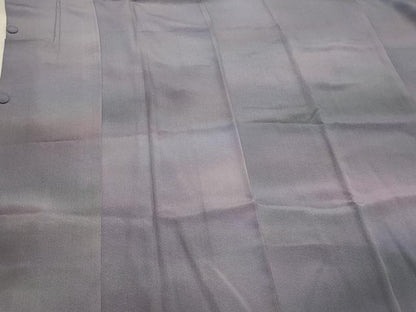 平和屋着物＃道行コート　霞文　暈し染め　ロング丈　正絹　逸品　CABK3462in
