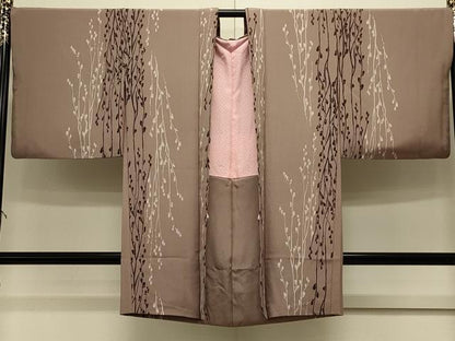 平和屋着物＃羽織　枝蕾　正絹　逸品　CABK3475in