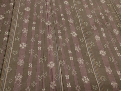 平和屋着物＃本場大島紬　羽織　花間道　正絹　逸品　未使用　CABK3488in