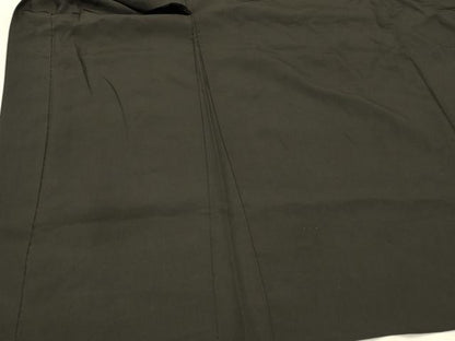 平和屋着物＃男性 長羽織 黒紋付き 正絹 逸品 CABK3496in