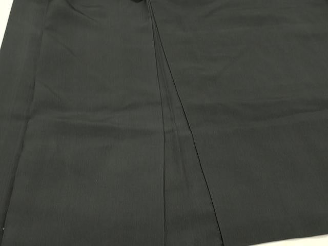 平和屋着物＃男性 長羽織 色無地 単衣 青褐色 正絹 逸品 未使用 CABK3497in