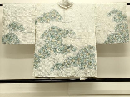平和屋着物＃羽織 総絞り 枝松文 正絹 逸品 CABK3506in