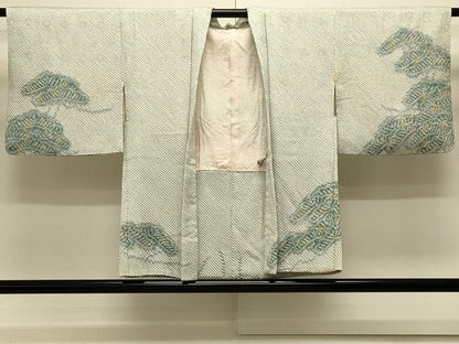 平和屋着物＃羽織 総絞り 枝松文 正絹 逸品 CABK3506in