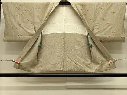 平和屋着物＃羽織 絞り 笹文 正絹 逸品 CABK3511in