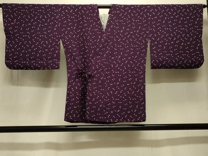平和屋着物＃道中着　成り物　鬼しぼ縮緬　正絹　逸品　CABK3517in