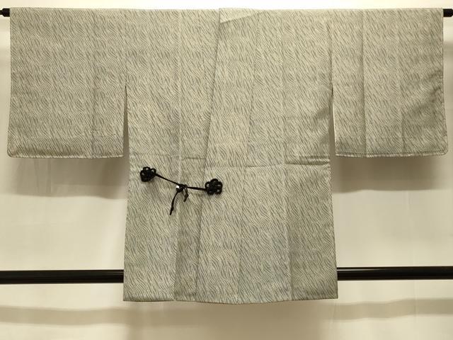 平和屋着物＃道中着　流線文　正絹　逸品　未使用　CABK3523in