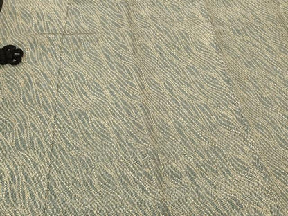 平和屋着物＃道中着　流線文　正絹　逸品　未使用　CABK3523in