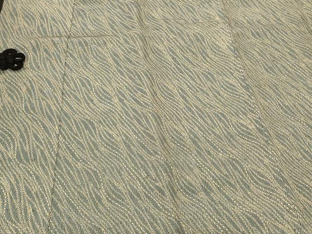 平和屋着物＃道中着　流線文　正絹　逸品　未使用　CABK3523in