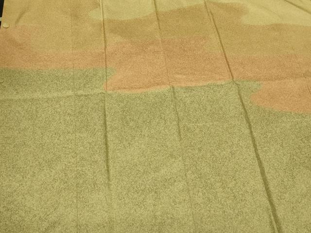 平和屋着物＃本場染大島紬　道行コート　霞文　ロング丈　正絹　逸品　CABK3540in