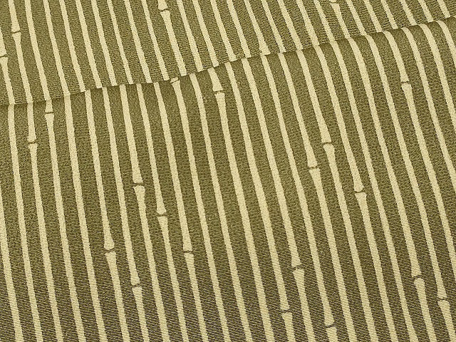 平和屋着物＃羽織　竹縞　正絹　逸品　CABK3549in