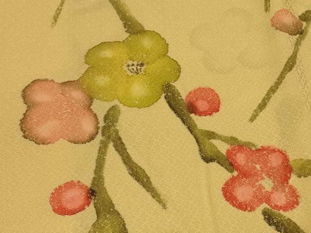 平和屋着物＃羽織 枝梅文 正絹 逸品 未使用 CABK3575in