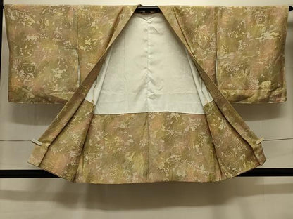 平和屋着物＃羽織　風景文　暈し染め　正絹　逸品　未使用　CABK3590in