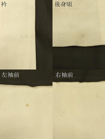 平和屋着物＃羽織 寿光織 遠山風景文 金糸 正絹 逸品 CABK3592in