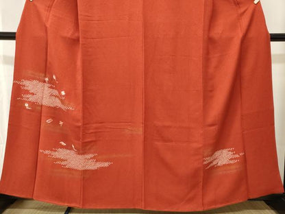 平和屋着物■訪問着　刺繍　絞り　宝尽くし文　金銀彩　正絹　逸品　CABK3604ev