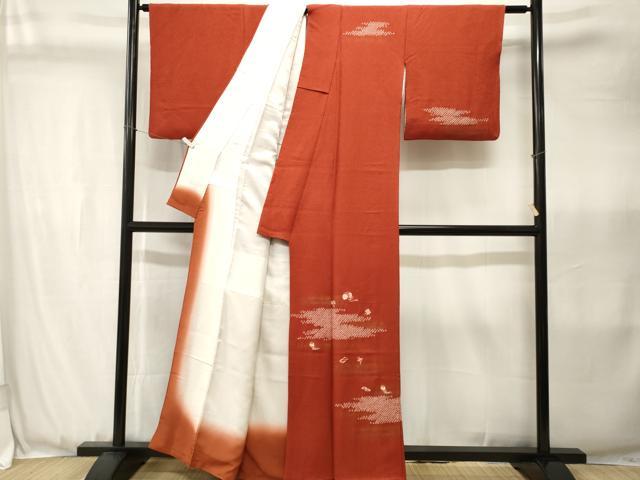 平和屋着物■訪問着　刺繍　絞り　宝尽くし文　金銀彩　正絹　逸品　CABK3604ev