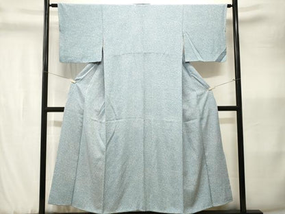 平和屋着物■上質な小紋　抽象文様　正絹　逸品　CABK3634ev