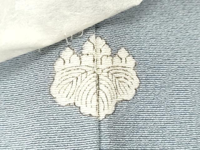 平和屋着物■上質な色無地　秘色色　正絹　逸品　未使用　CABK3642ev