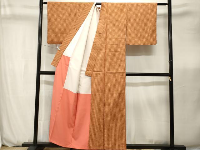 平和屋着物■小紋　小花尽くし　洗える着物　CABK3690ev
