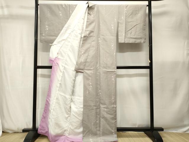 平和屋着物■リョウコキクチ　Ryoko Kikuchi　小紋　舞桜文　洗える着物　CABK3708ev