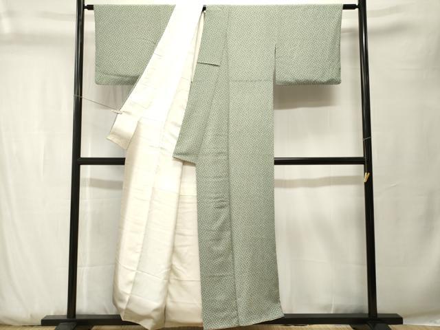 平和屋着物■江戸小紋　小花尽くし　正絹　逸品　CABK3758ev