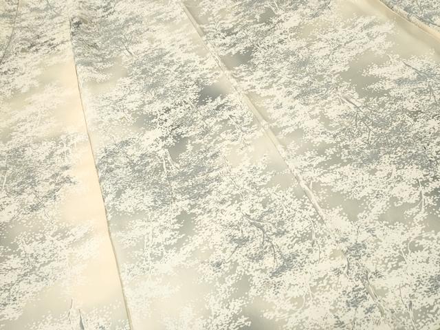 平和屋着物■上質な小紋　樹林文　暈し染め　正絹　逸品　CABK3768ev
