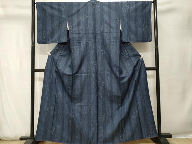 平和屋着物■小紋　草花間道　洗える着物　CABK3773ev