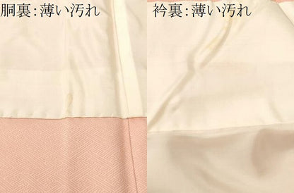 平和屋着物■訪問着　風景文　暈し染め　正絹　逸品　CABK3788ev