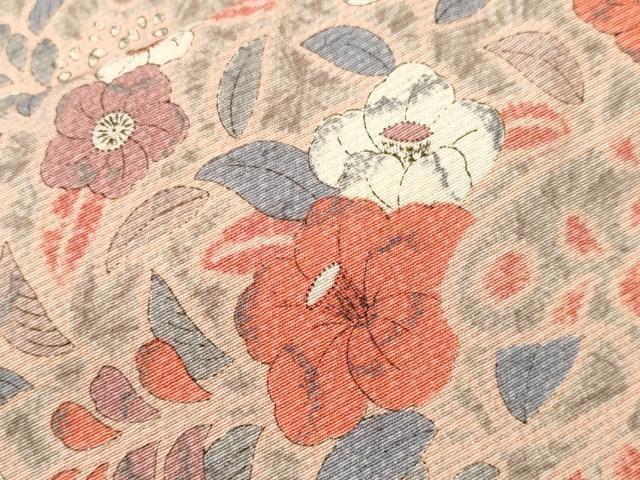 平和屋着物■上質な小紋　辻が花　正絹　逸品　CABK3810ev