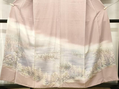 平和屋着物■訪問着　作家物　御所解文　暈し染め　正絹　逸品　CABK3815ev
