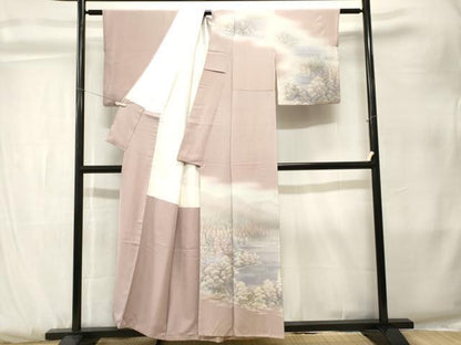平和屋着物■訪問着　作家物　御所解文　暈し染め　正絹　逸品　CABK3815ev
