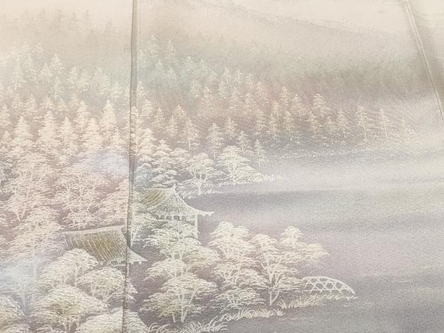 平和屋着物■訪問着　作家物　御所解文　暈し染め　正絹　逸品　CABK3815ev