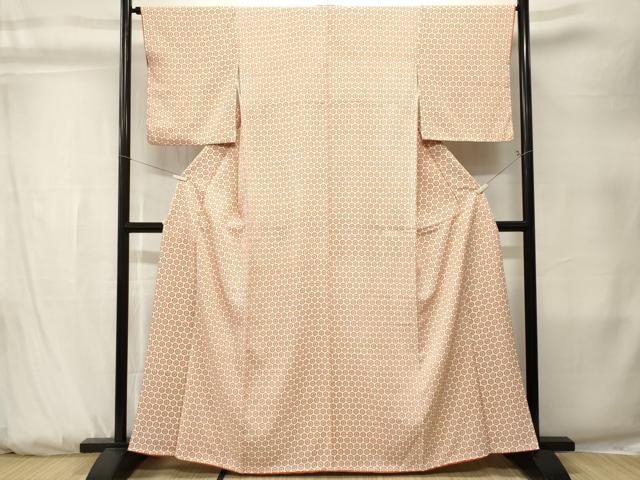 平和屋着物■上質な小紋　花尽くし文　正絹　逸品　CABK3832ev