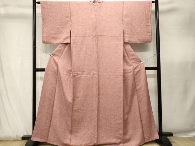 平和屋着物■江戸小紋　扇面流水文　正絹　逸品　CABK3872ev