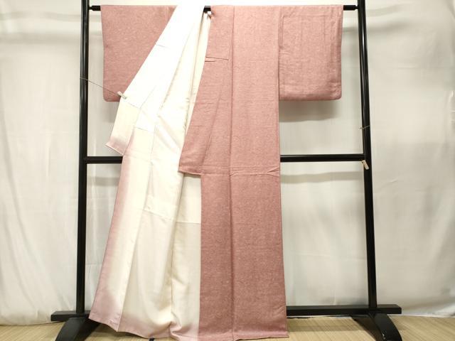 平和屋着物■江戸小紋　扇面流水文　正絹　逸品　CABK3872ev
