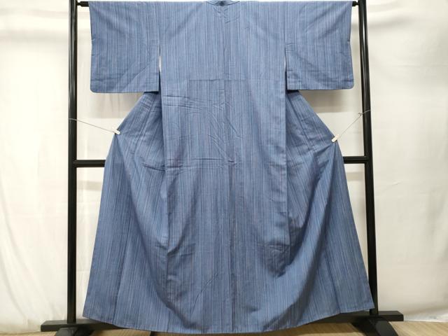 平和屋着物□上質な紬 縞 正絹 逸品 CABK3883ev
