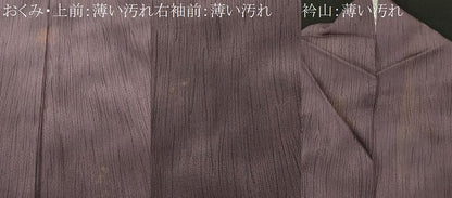 平和屋着物■上質な小紋　霞文　正絹　逸品　CABK3892ev