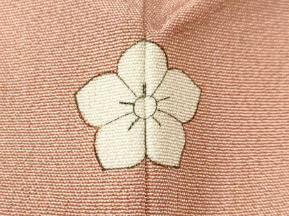 平和屋着物■訪問着　作家物　寿光織　久美姿　松竹梅人物渡り橋文　暈し染め　金糸　反端付き　正絹　逸品　CABK3901ev
