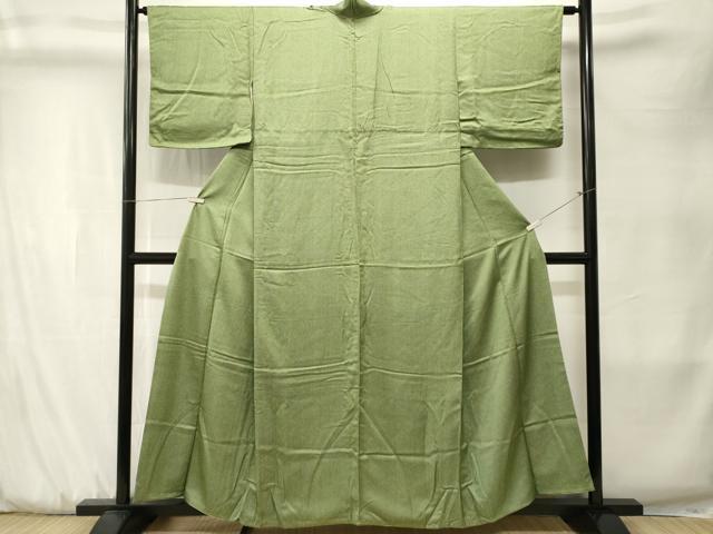 平和屋着物■上質な小紋　縞　正絹　逸品　CABK3905ev