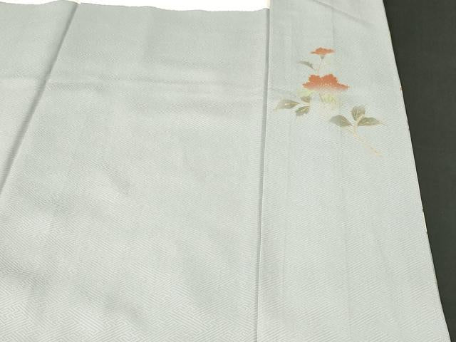 平和屋着物■訪問着　枝花文　暈し染め　金彩　正絹　逸品　CABK3911ev